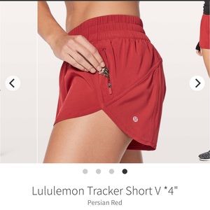 Lululemon Tracker Short V 4”